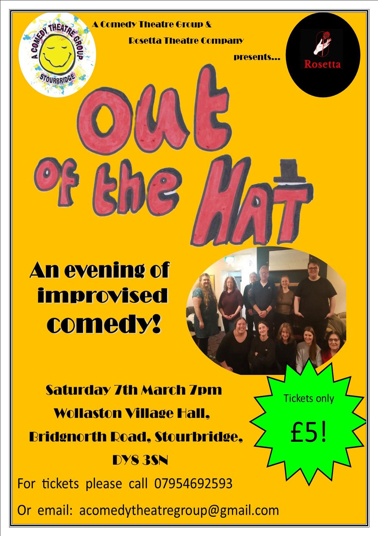 A Comedy Theatre Group - Out of the Hat